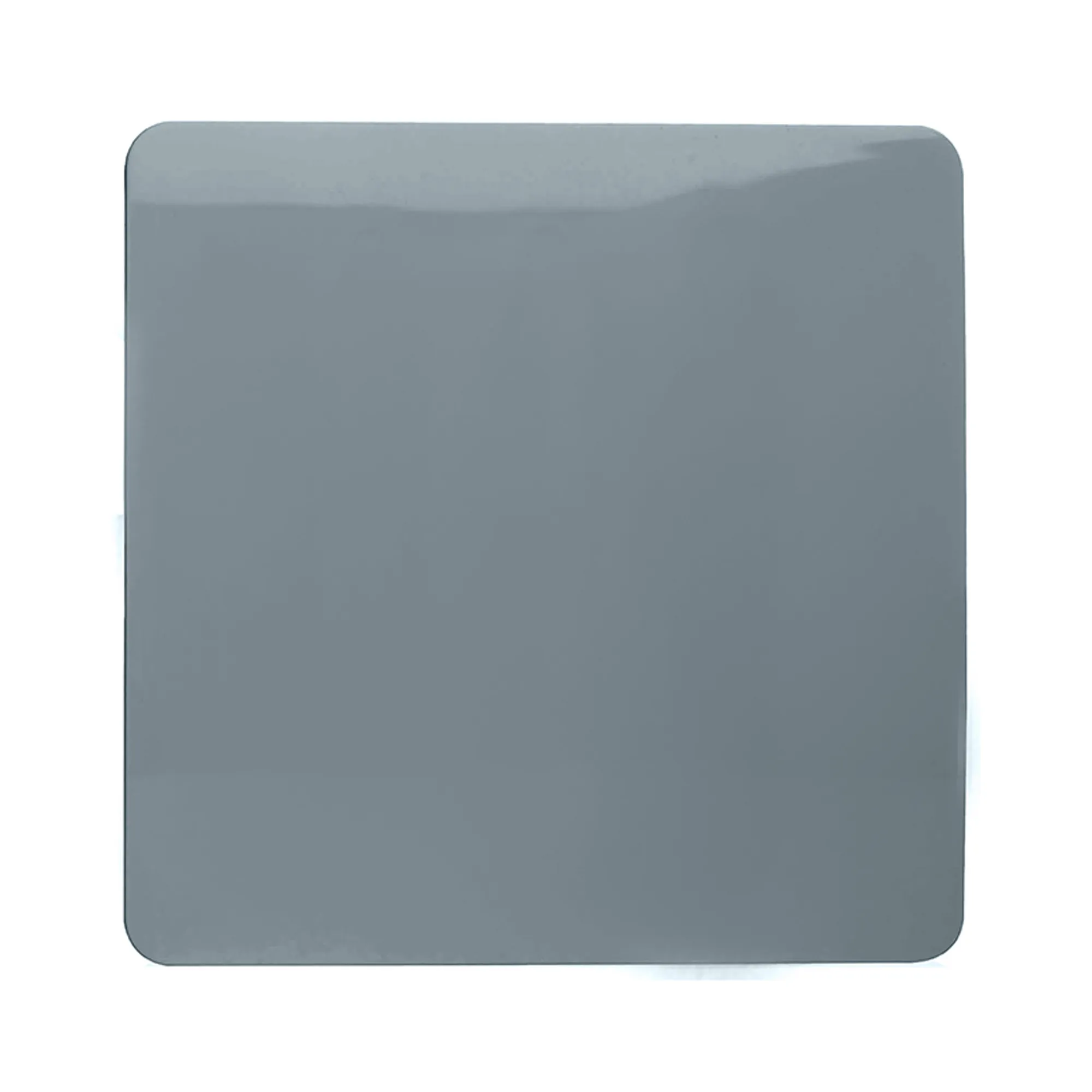 ART-BLKCG  1 Gang Blanking Plate Cool Grey